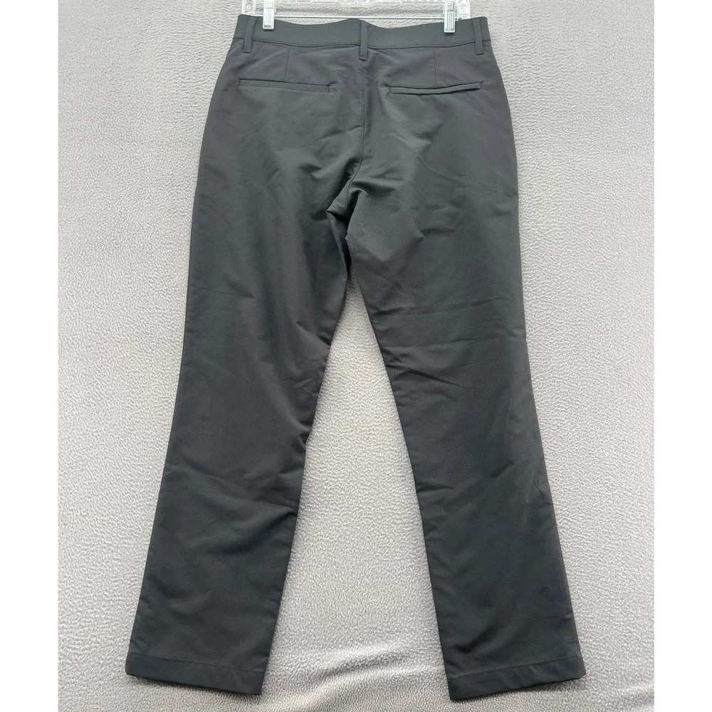 Banana Republic Pants Mens 30x29 Core Temp Performance Pants Black Slim Straight